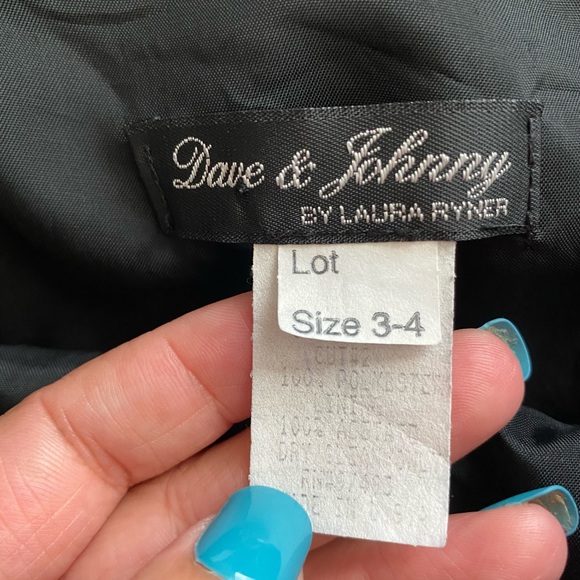 Dave & Johnny by Laura Ryner Sleeveless Spaghetti Straps Cocktail Long Dress 3/4 - Picture 10 of 14